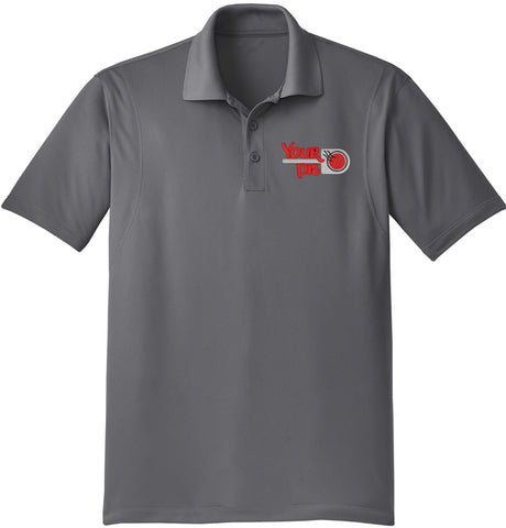 MEN'S MANAGER POLO 1-WITH FULL YOUR PIE LOGO-STOCKED