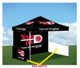 SIDE SKIRTS FOR POP-UP EVENT TENT-SPECIAL ORDER ITEM ONLY
